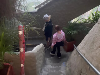 Katty Blake is discovered by tourists having sex in the Piedra del Pe&ntilde;ol, Guatap&eacute;, Antioquia, COL