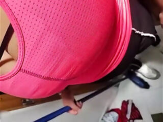pulling out maid&#039;s huge breast part 2