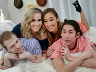 Stepmom's Lesson: Safe Sex at Home with Christy Love and Lilly James