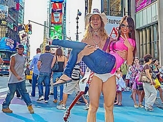 Amateur porn vacation in New York: Day 1 - Morning sex at hotel and shopping