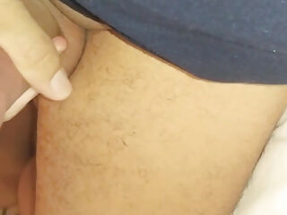 Mature Teacher Seduces Her Student and Cuckold Makes a Friendly Hand While Distracted