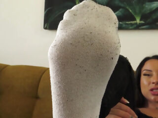 Smell My Stinky Socks, Directly From the Sneakerx, You Foot Sniffer!